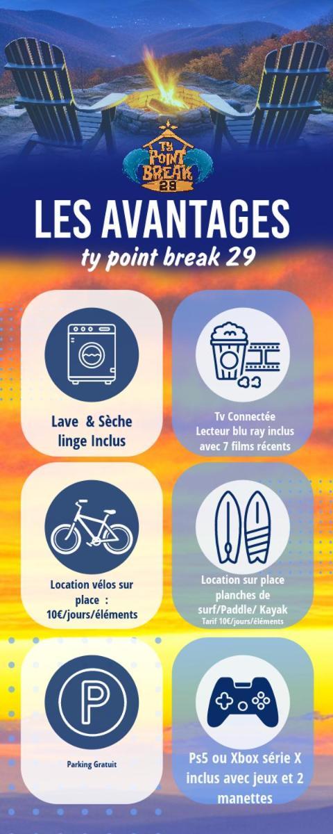Ty Point Break 29 Apartamento Quimper Exterior foto